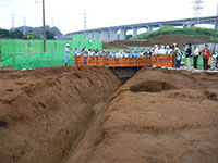 和田内見学会溝状遺構