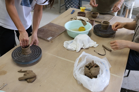 日向石陶芸体験2