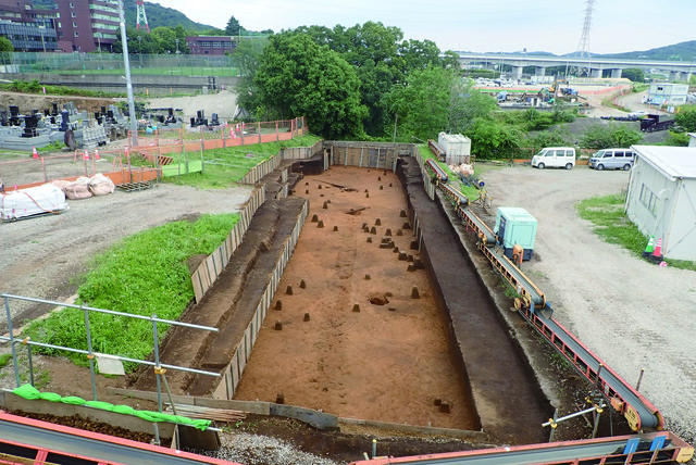 縄文時代遺物出土状況 縄文時代遺物出土状況