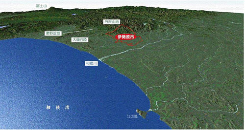 Geogaraphical Features of Isehara