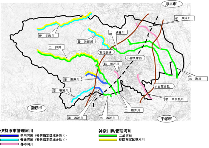 市内河川地図