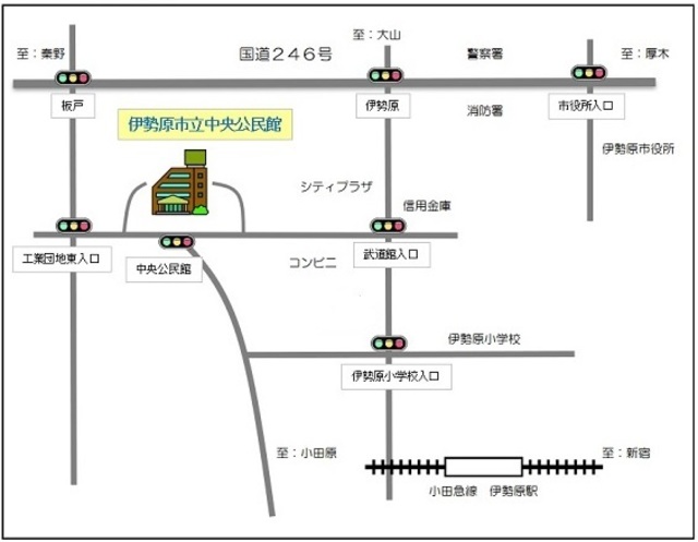 アクセスマップ