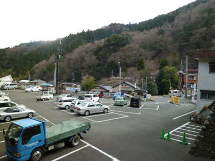 大山第2駐車場入口