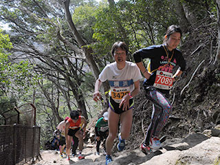 大山登山マラソン大会