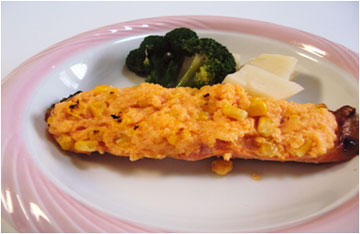 生鮭のムニエル春ソース