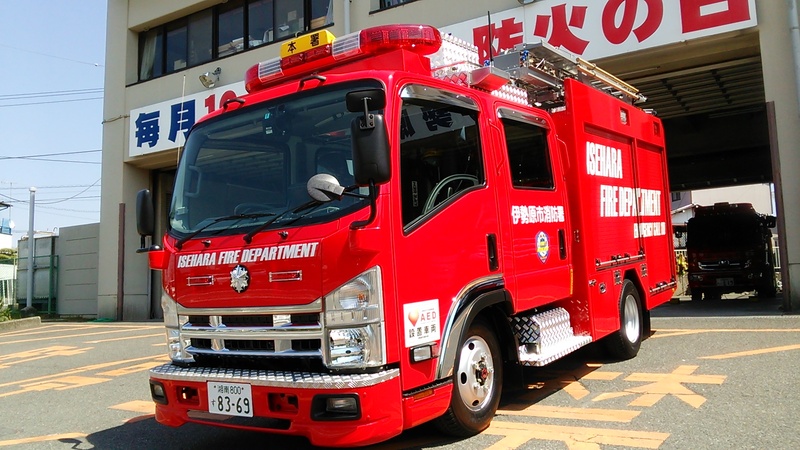 本署ポンプ車