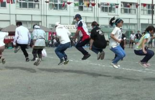 みんなでジャンプ