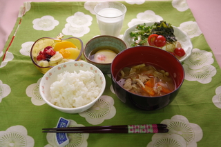 すべての栄養素が入った朝食