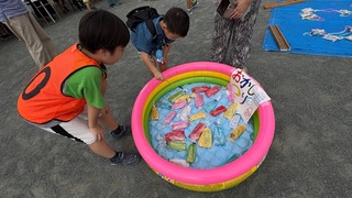 お菓子釣り お菓子釣り