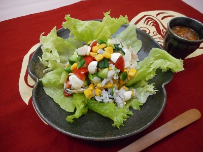 毎日食べたい！カラフルサラダ