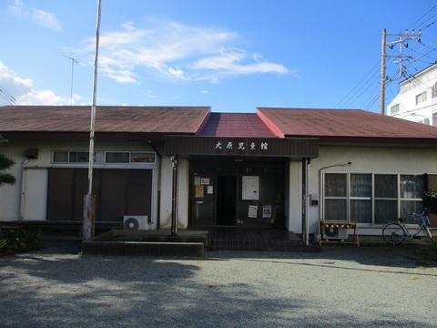 大原児童館の外観