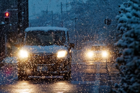 まるで雪国