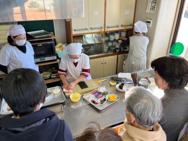 恵方巻きづくり