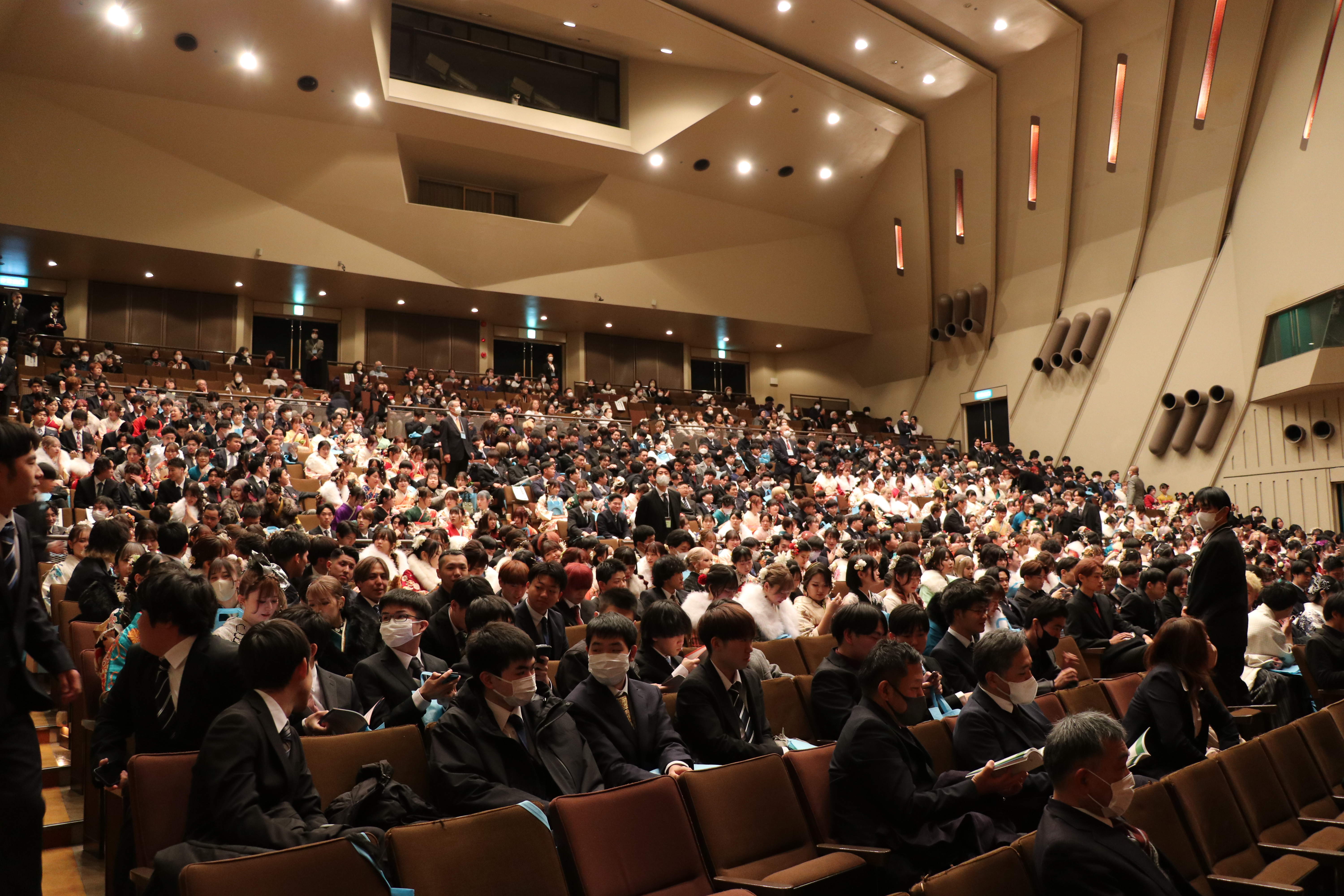 式場内の様子