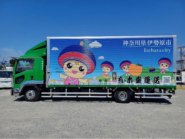 米盛運送ラッピングトラック