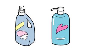 プラスチック製のボトル類