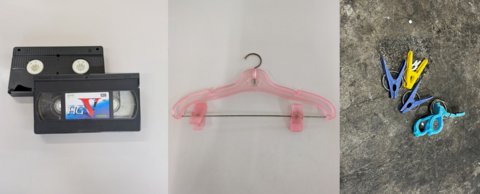 プラスチック以外の素材がついているもの