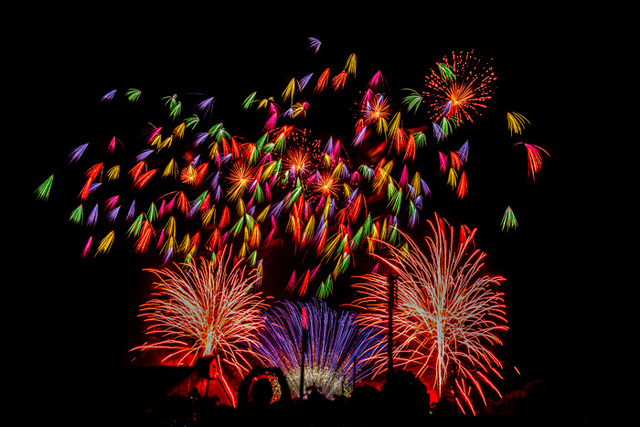 画像：いせはら芸術花火大会