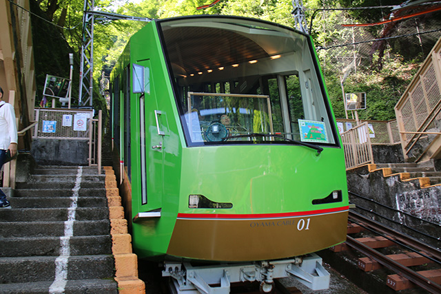 画像：大山ケーブルカー