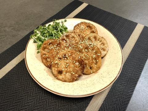 れんこんのシャキシャキ焼き