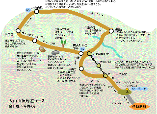 大山山頂周遊コース 