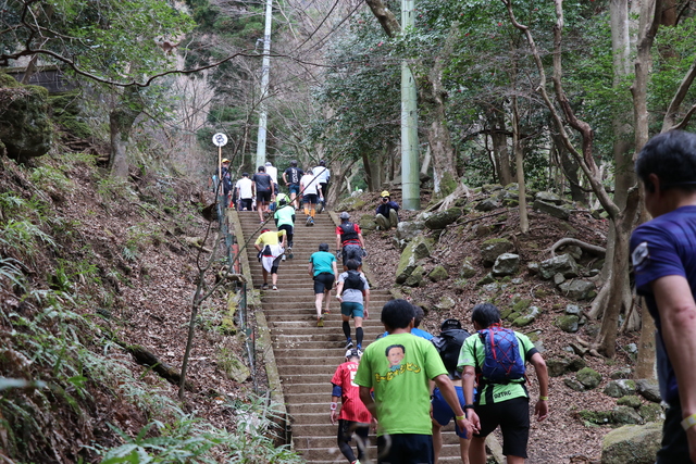 大山登山マラソン