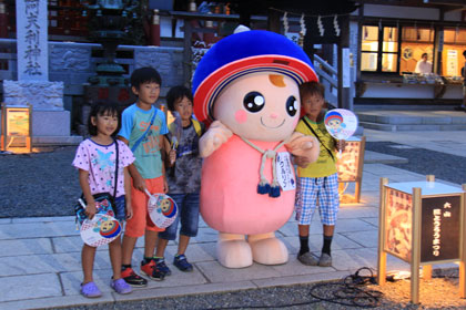 たくさんのお友だちが遊びに来てくれたよ