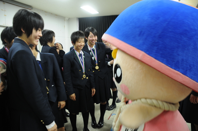 クルリンも会場で応援するからね