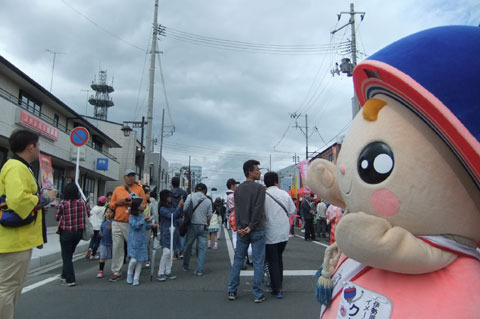 福島のみなさーん、はじめましてクルリンで～す