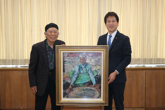 絵画寄贈