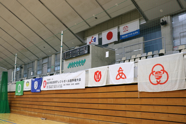 画像：全日本総合男子ソフトボール選手権大会開会式の様子1