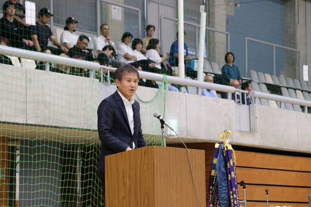 全日本総合男子ソフトボール選手権大会開会式の様子3
