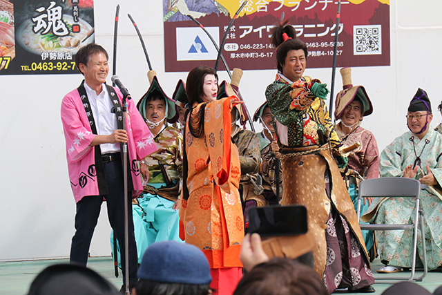 第58回伊勢原観光道灌まつりの様子2 画像:第58回伊勢原観光道灌まつりの様子2