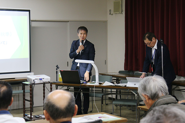 市政現況説明会の様子2 画像:市政現況説明会の様子2