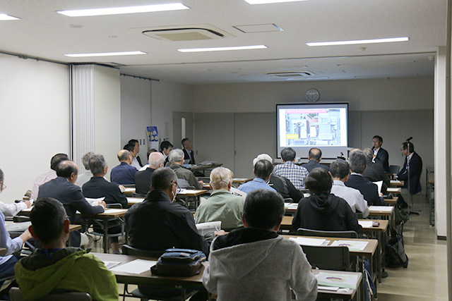 市政現況説明会の様子3 画像:市政現況説明会の様子3