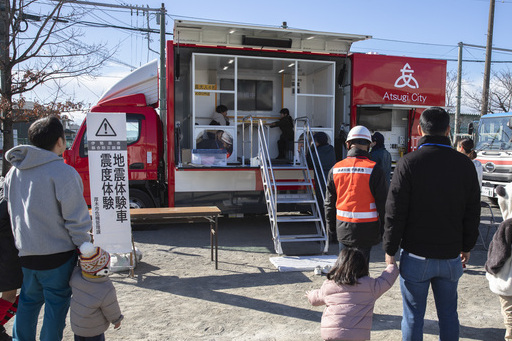 起震車の写真です