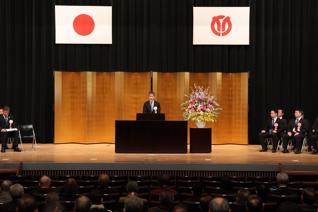 市制施行55周年表彰式の様子2