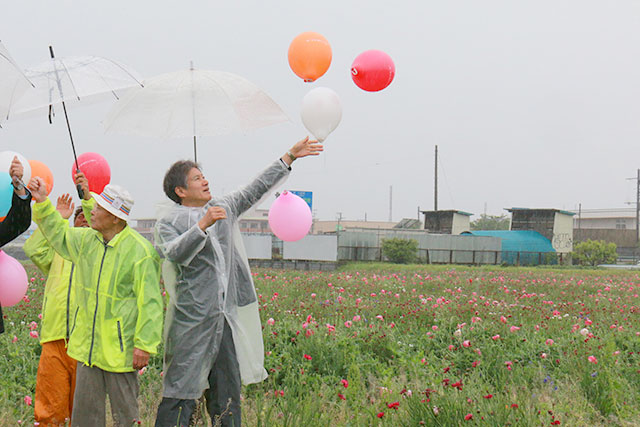 画像：レンゲ祭の様子