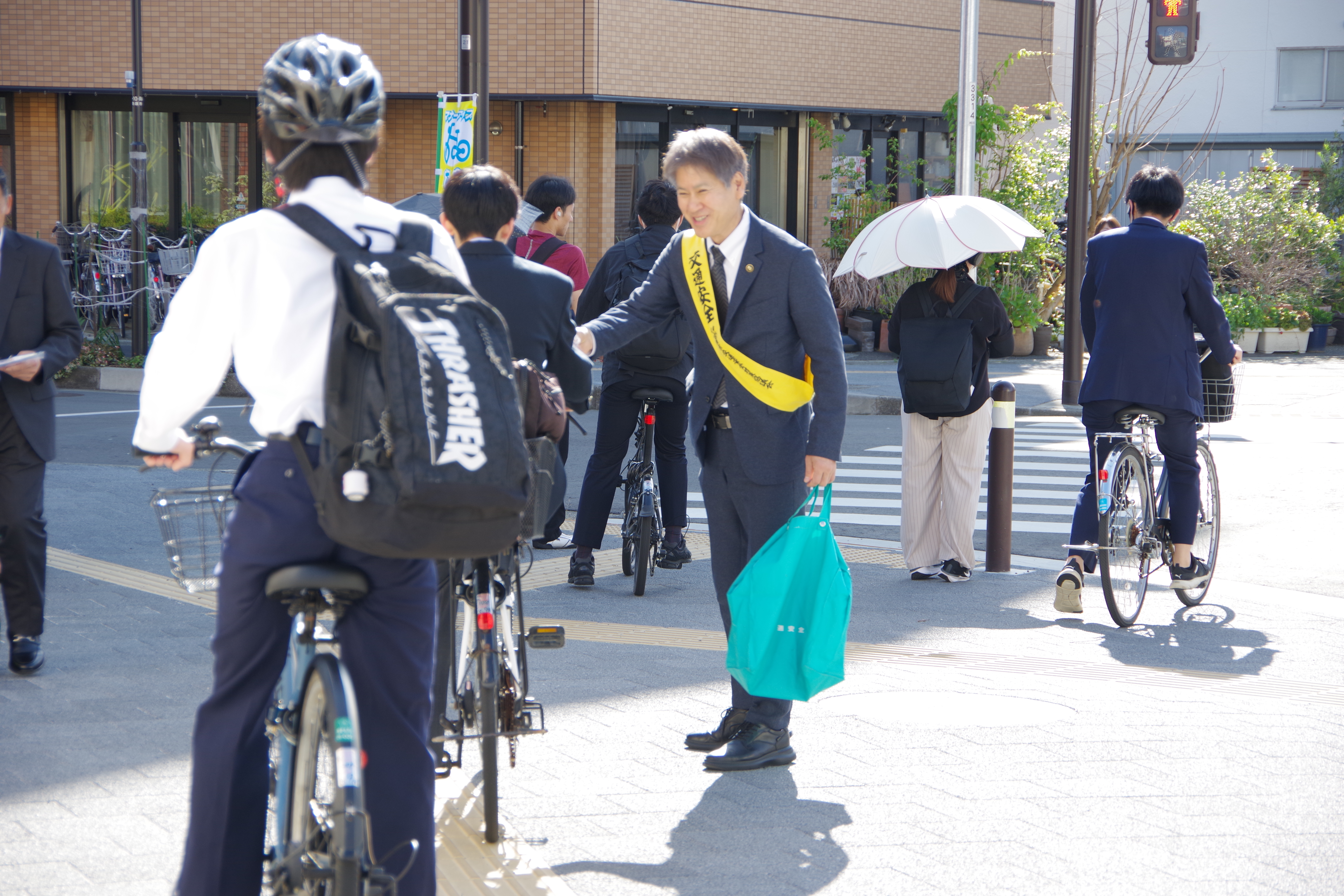 自転車マナーアップ②