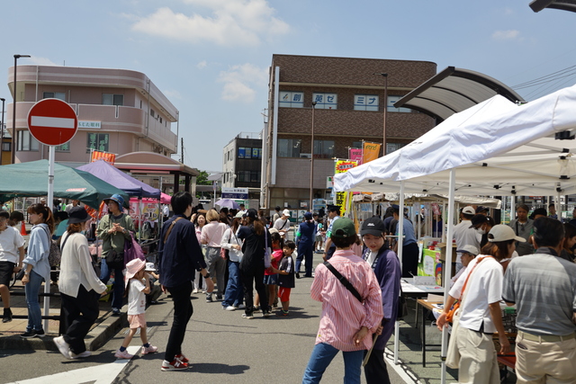 ロータリーふれあい祭の様子