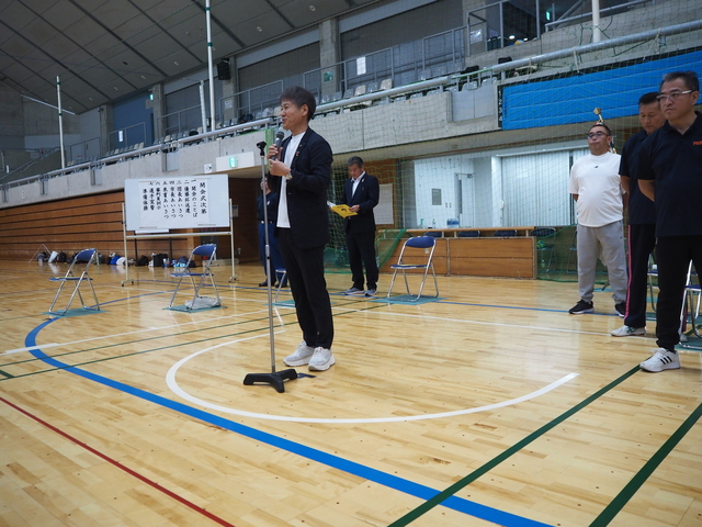 伊勢原市消防団員スポーツ大会